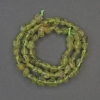 Cuentas facetadas de crisoprasa, diámetro 8×6 mm, en hilo, longitud 40 cm+