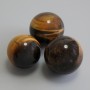 Esfera decorativa de ojo de tigre, diámetro 20 mm+