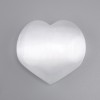 Recuerdo Corazón de selenita 70x55x27 mm +- (tamaños surtidos) (por 1 unidad)