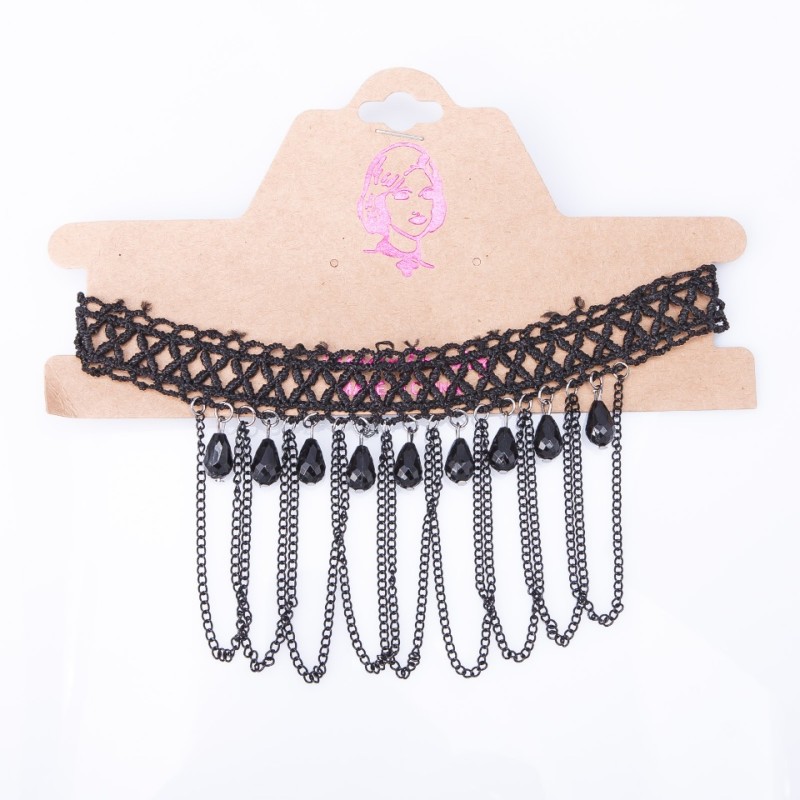 Choker para cuello «Venecia» de biconos