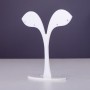 Soporte para bisutería de plástico blanco, altura 7 cm, anchura 7 cm