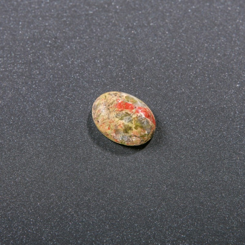 Cabochón piedra jaspe heliotropo 20x15 mm