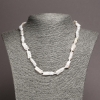 Collar de perlas barrocas naturales, diámetro 22x10 mm, longitud 48 cm ±